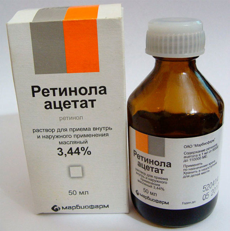 Ретинола ацетат - инструкция по применению, отзывы | pricemedic