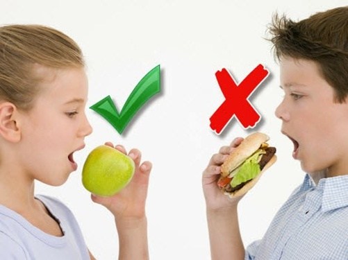 Питание детей с лишним весом