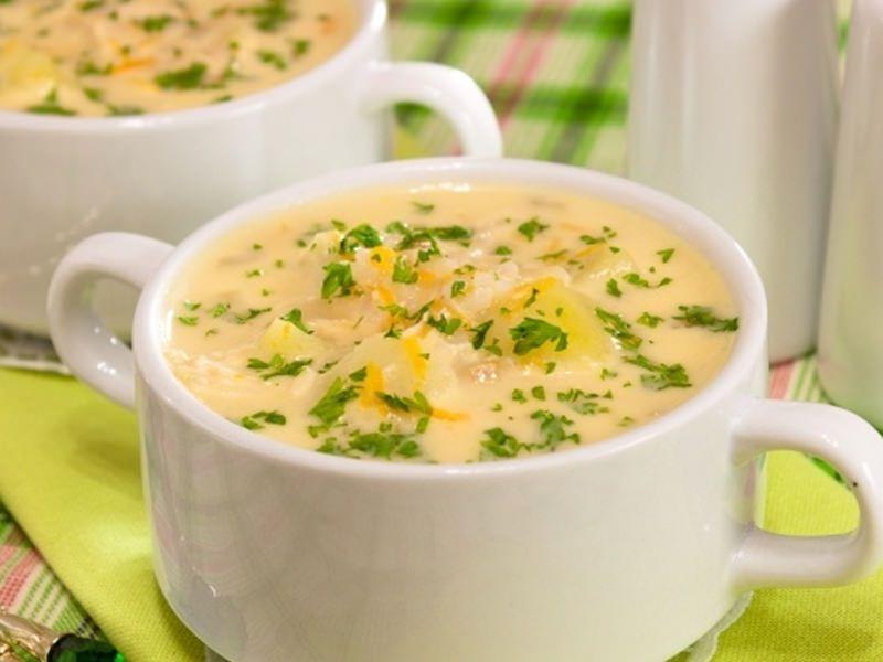 Картофельный суп-пюре при болезни печени и желчного пузыря