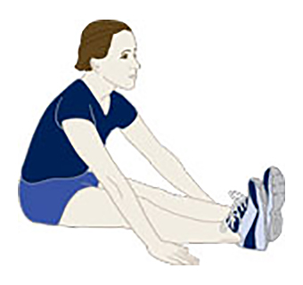 иллюстрация упражнения №2 на растяжку